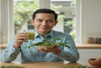 Daun kelor mengandung vitamin A dan antioksidan yang baik untuk kesehatan penglihatan