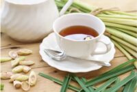 Minuman herbal air serai yang bermanfaat untuk kesehatan tubuh