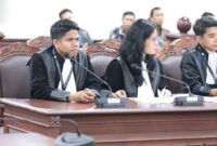 Kuasa hukum menyampaikan perbaikan permohonan uji materi UU ASN dalam sidang di Mahkamah Konstitusi, Jakarta, Rabu (1/4/2026).