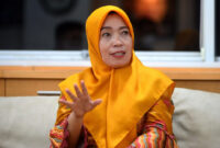 Nunuk Suryani memberikan keterangan terkait usulan formasi guru ASN untuk CASN 2026.