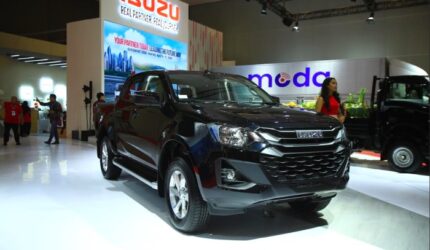 Isuzu D-Max Rodeo tampil di GIICOMVEC 2026 sebagai pick-up double cabin untuk kebutuhan industri