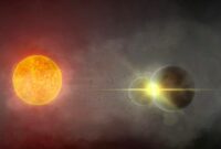 Tabrakan dua planet di sekitar bintang jauh menciptakan awan debu yang menutupi cahaya bintang