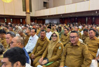 Wali Kota Sungai Penuh, Alfin, mengikuti Rapat Koordinasi Nasional Mitigasi Kekeringan Lahan Pertanian yang diselenggarakan Kementerian Pertanian RI di Jakarta Selatan, Senin (20/4/2026).