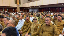 Wali Kota Sungai Penuh, Alfin, mengikuti Rapat Koordinasi Nasional Mitigasi Kekeringan Lahan Pertanian yang diselenggarakan Kementerian Pertanian RI di Jakarta Selatan, Senin (20/4/2026).
