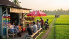 Usaha depan rumah seperti warung sembako menjadi solusi kebutuhan warga desa yang membutuhkan layanan 24 jam.