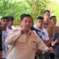 Presiden Prabowo Subianto saat kunjungan kerja di Miangas, Talaud, Sulawesi Utara, Sabtu (9/5/2026).