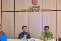 Sekda Sungai Penuh Alpian bersama jajaran Pemkot memantau langsung pelaksanaan Uji Kepatutan dan Kelayakan calon Dewan Pengawas Perumda Tirta Khayangan di LPPM Universitas Jambi, Sabtu (9/5/2026).