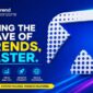 Visual branding Tren Horizon yang menegaskan komitmen perusahaan dalam mengikuti tren dan mempercepat pertumbuhan di industri digital.