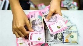 Pergerakan rupiah menunjukkan penguatan tipis terhadap dolar AS pada perdagangan Kamis pagi