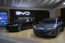 Pengunjung mencoba kendaraan listrik BYD dalam ajang Tech Culture Fest 2026 di GBK Senayan, Jakarta.(Foto: Dok. BYD Motor Indonesia)