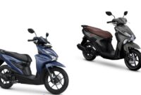 Perbandingan tampilan Honda BeAT dan Yamaha Gear 125 sebagai skutik entry level di Indonesia.