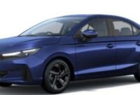 Honda City Facelift hadir dengan desain baru yang lebih modern, lengkap dengan lampu LED terhubung dan bumper yang diperbarui.(Foto: Doc. Honda India)