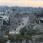 Foto: Kerusakan di Gaza akibat serangan Israel (AFP/EYAD BABA)