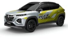 Suzuki Fronx E100 dipersiapkan meluncur di India sebagai mobil berbahan bakar etanol 100 persen.(Foto: Indianautosblog)