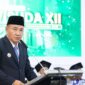 Wako Sungai Penuh Alfin menghadiri dan memberikan sambutan pada Wisuda XII IAIN Kerinci di Aula Digital Perpustakaan IAIN Kerinci, Kamis (18 Juni 2026).