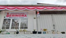 Tampak depan kantor DPC Partai Gerindra Kota Sungai Penuh( Foto : Dok,DPC Partai Gerindra Sungai Penuh)