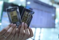 Pergerakan harga emas Pegadaian hari ini menunjukkan UBS dan Galeri24 naik, sementara Antam stagnan pada Selasa (23/6/2026).(foto ; CNBC Indonesia/Trisusilo)
