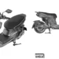 Desain paten skuter listrik terbaru Yamaha yang mengusung tampilan kompak, modern, dan praktis untuk penggunaan harian.(Foto : gaadiwaadi.com)