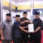 DPRD Kota Sungai Penuh menggelar Rapat Paripurna I Masa Persidangan III Tahun 2026 di ruang rapat utama DPRD, Jumat (26/6)