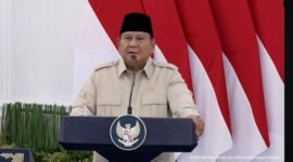 Presiden Prabowo Subianto memaparkan percepatan implementasi ekspor satu pintu SDA lewat PT Danantara Sumberdaya Indonesia (DSI) dalam Sidang Kabinet Paripurna, Jakarta, Senin (20/7/2026).(Foto: dok. YouTube Setpres)