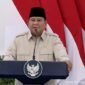 Presiden Prabowo Subianto memaparkan percepatan implementasi ekspor satu pintu SDA lewat PT Danantara Sumberdaya Indonesia (DSI) dalam Sidang Kabinet Paripurna, Jakarta, Senin (20/7/2026).(Foto: dok. YouTube Setpres)