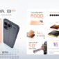 Tecno Pova 8 5G hadir dengan baterai 8000mAh dan fitur Alive Matrix Display yang unik.(foto : Dok.Tecno)