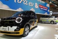 Wuling Aira EV edisi terbatas hasil kolaborasi dengan Toy Story 5 dipamerkan di GIIAS 2026, ICE BSD City, Tangerang, Kamis (30/8/2026).( Foto: Ridwan Arifin/detik.com) 