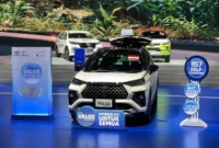Toyota Veloz Hybrid hadir dengan desain modern dan teknologi hybrid yang efisien.