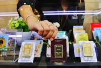 Harga emas Pegadaian dari Galeri24, Antam, dan UBS kompak naik pada Senin, 17 Agustus 2026.(Foto : Liputan6.com/Angga Yuniar)