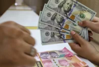 Rupiah melemah terhadap dolar AS.(Foto : Liputan6.com/Angga Yuniar)