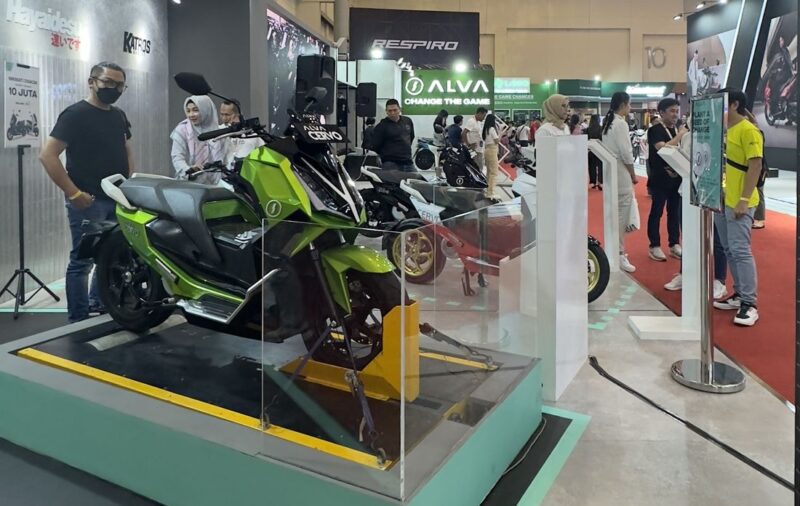 Penjualan motor listrik di Indonesia melambat hingga Agustus 2026.(Foto : Dok. Alva)