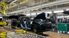 Ilustrasi mobil listrik yang mendukung pengembangan industri otomotif dan peningkatan TKDN di Indonesia.(Foto : KOMPAS.com/Gilang)