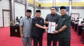 DPRD Kota Sungai Penuh menggelar rapat paripurna membahas perubahan KUA dan PPAS Tahun Anggaran 2026.