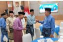 Wawako Sungai Penuh Azhar Hamzah saat menghadiri HUT ke-61 Tanjab Barat.( Foto : Diskominfosta Sungai Penuh)