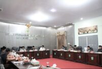 Rapat Bamus DPRD Sungai Penuh bahas agenda persidangan.