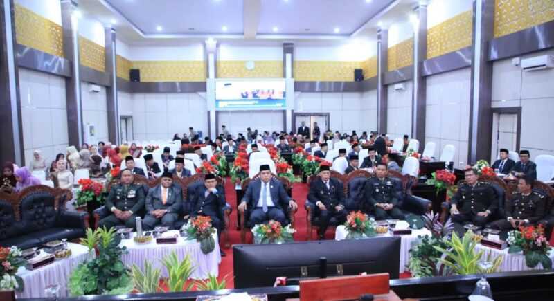 Ketua DPRD Sungai Penuh memimpin Rapat Paripurna Sidang Tahunan MPR RI 2026.