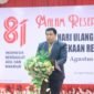Hutri Randa menghadiri resepsi HUT ke-81 RI, Senin (17/08).