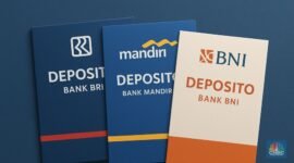 Ilustrasi deposito perbankan BUMN dan perbandingan bunga BRI, BNI, serta Bank Mandiri pada Agustus 2026.(Foto: deposito)