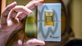 Harga emas Antam kembali naik Rp15.000 menjadi Rp2.740.000 per gram pada Sabtu (22/8/2026).(Ilustrasi Foto: Andhika Prasetia/detik.com)