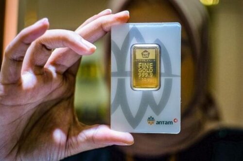 Harga emas Antam kembali naik Rp15.000 menjadi Rp2.740.000 per gram pada Sabtu (22/8/2026).(Ilustrasi Foto: Andhika Prasetia/detik.com)