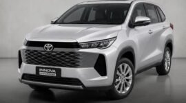 Toyota Innova Hycross facelift diperkirakan membawa desain eksterior baru yang lebih agresif.(Foto: Autocar India/Detik.com)