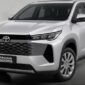 Toyota Innova Hycross facelift diperkirakan membawa desain eksterior baru yang lebih agresif.(Foto: Autocar India/Detik.com)