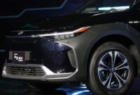 Toyota bZ4X menjadi salah satu mobil listrik yang mendapat subsidi hingga 1,3 juta yen di Tokyo.(Foto: Agung Pambudhy/Detik.com)