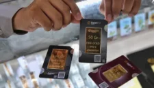 Harga emas Antam turun pada Selasa (15/9/2026).(Foto : Liputan6.com/Angga Yuniar)