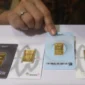 Harga emas Antam mengalami penurunan pada perdagangan Rabu (9/9/2026).(Foto : Liputan6.com/Angga Yuniar)