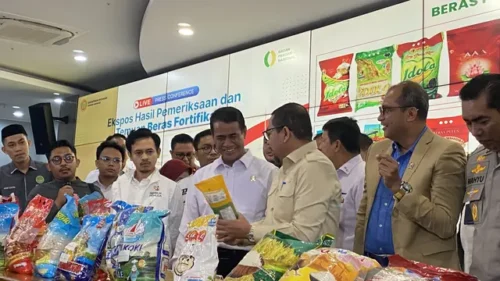 Menteri Pertanian Amran Sulaiman dalam konferensi pers di Kantor Kementerian Pertanian, Selasa (15/9/2026).(Foto : www.liputan6.com)