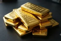 Harga emas Antam mengalami penurunan Rp10.000 per gram pada Selasa (8/9/2026).(Foto : Ilustrasi by AI/Liputan6.com)  