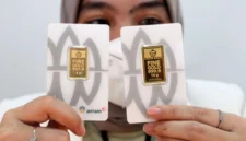 Harga emas Antam dan buyback Selasa 15 September 2026.(Foto : KONTAN/Carolus Agus Waluyo)