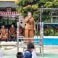 Kunjungan Tim Penggerak PKK Kota Sungai Penuh ke SMPN 8 Sungai Penuh dalam kegiatan Program 3S.