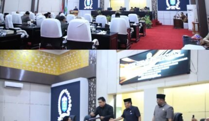 Rapat DPRD Sungai Penuh membahas perubahan KUA PPAS dan APBD 2026
